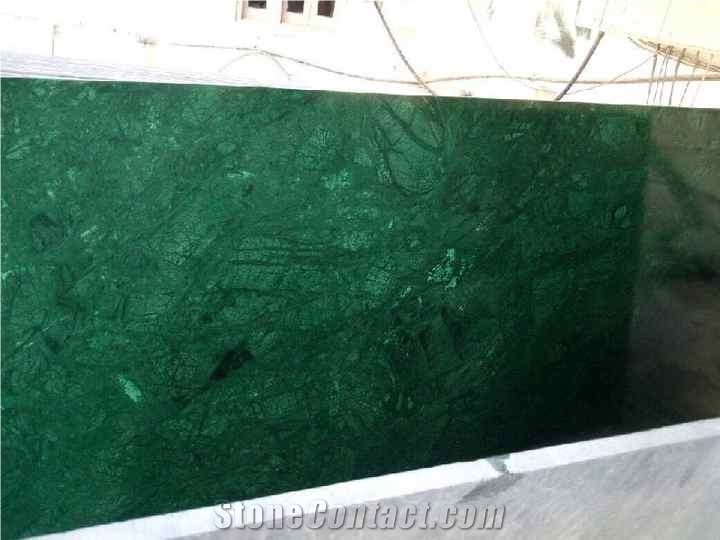Verde Issogne Marble Slabs
