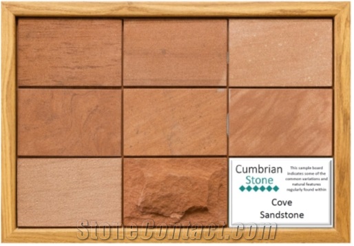 Cove Sandstone Tiles, Slabs