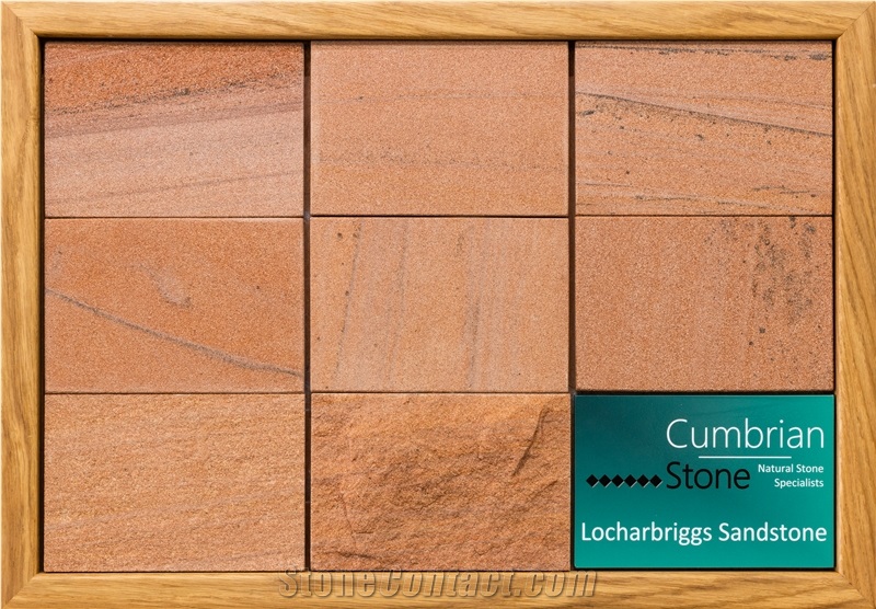 Locharbriggs Sandstone Tiles, Slabs