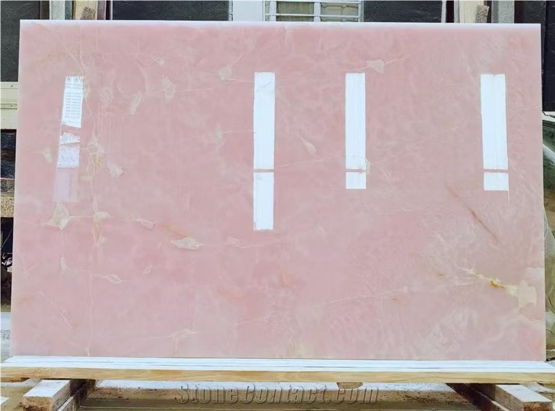 Afghan High Quality Pink Onyx  Slabs