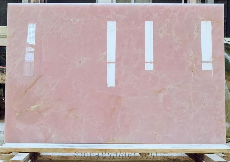 Afghan High Quality Pink Onyx  Slabs