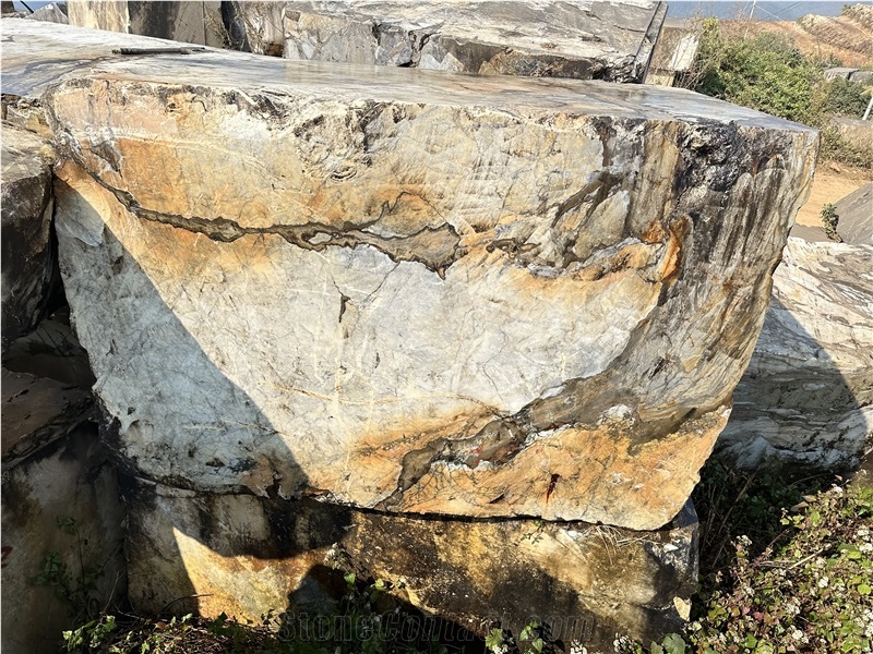 China Ink Shadow Marble Blocks