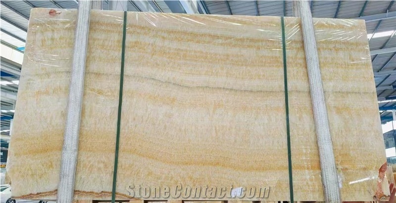 Honey Onyx Slabs Available