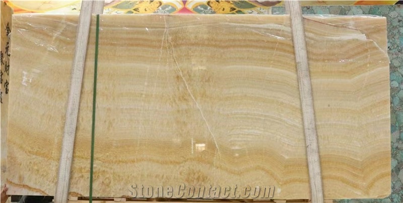 Honey Onyx Slabs Available