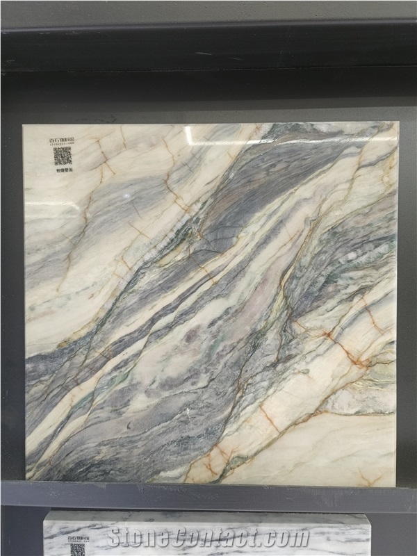 Golden Silk Quartzite Slabs 2Cm Thickness