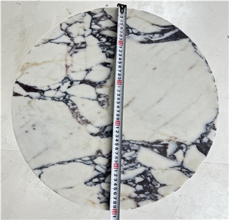 Calacatta Violet Marble Side Table