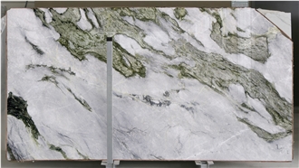 China Calacatta Green Marble Slabs