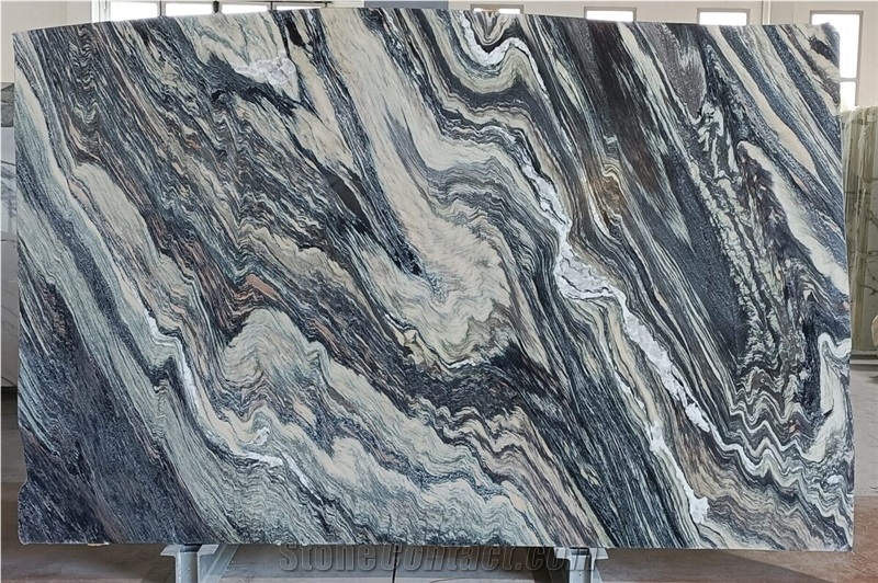 Cipollino Ondulato Verde Marble Slabs