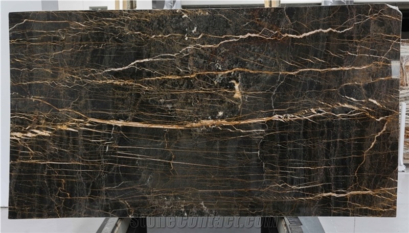 Noir Nero Port Saint Laurent Marble Slabs
