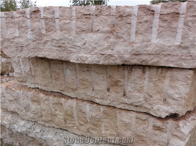 Rosa Perlino Asiago Marble Block