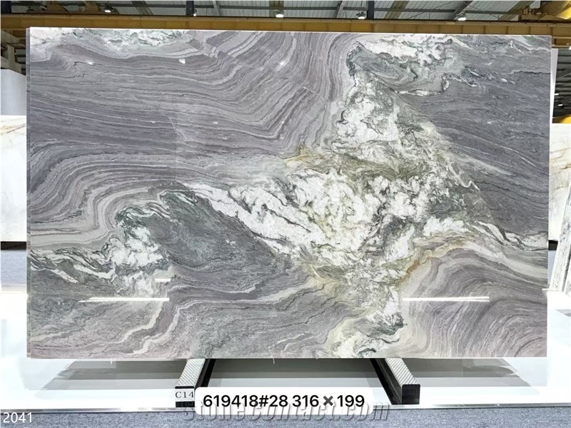 Aquarella Quartzite Slabs Aqua Royal Aqua Royal Purple Stone