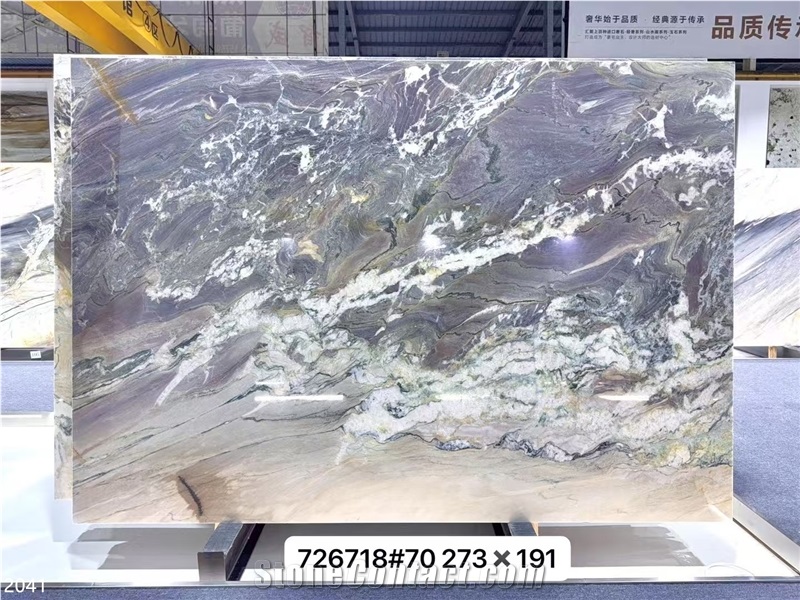 Aquarella Quartzite Slabs Aqua Royal Aqua Royal Purple Stone