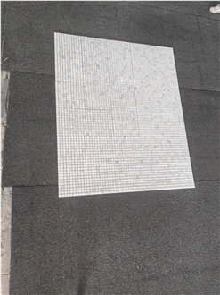 2025 New Product Guangxi White Marble Mosaic Tiles
