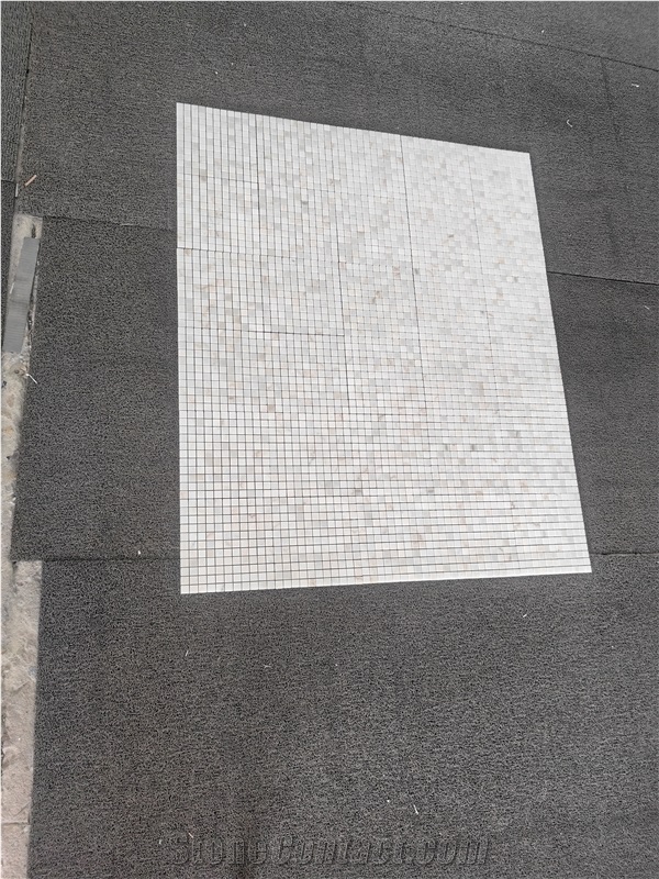 2025 New Product Guangxi White Marble Mosaic Tiles
