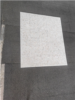2025 New Product Guangxi White Marble Mosaic Tiles
