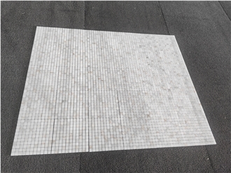 2025 New Product Guangxi White Marble Mosaic Tiles