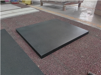 Black Volcano Granite Kitchen Countertop Commercial Spaces