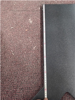 Black Volcano Granite Kitchen Countertop Commercial Spaces