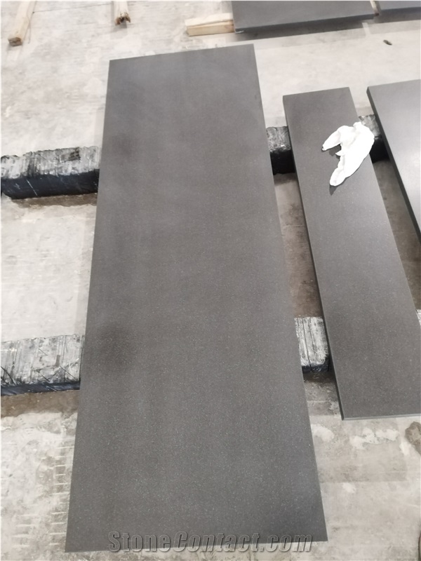 Natural Floor Zimbabwe Black Granite Kitchen Countertop