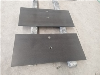 Natural Floor Zimbabwe Black Granite Kitchen Countertop