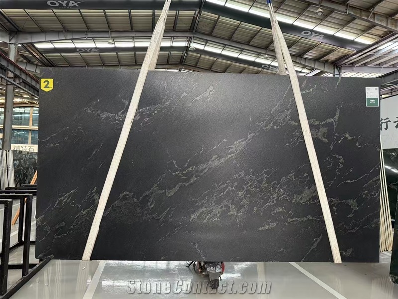 Wholesale Modern Design Polished River Black Granite Slabs