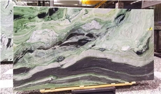 Chinese Irish Green Marble Slabs