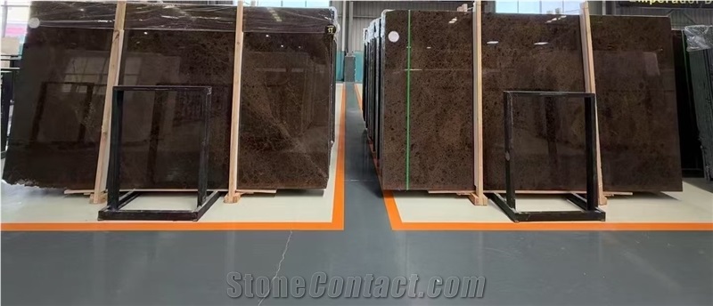 DMD 2CM Dark Emperador Marble Slabs