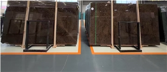 DMD 2CM Dark Emperador Marble Slabs