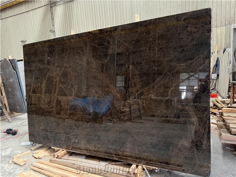 DMD 2CM Dark Emperador Marble Slabs