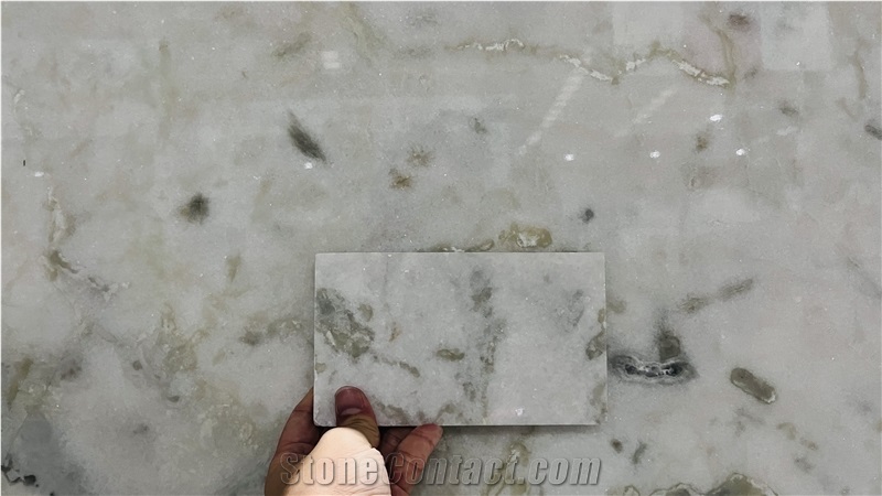 DMD Oyster White Marble Slabs