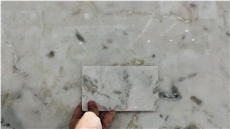 DMD Oyster White Marble Slabs
