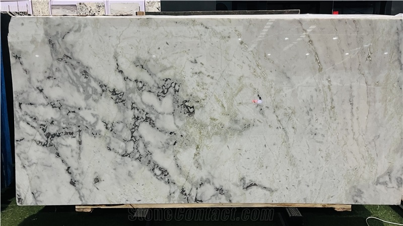 DMD Oyster White Marble Slabs