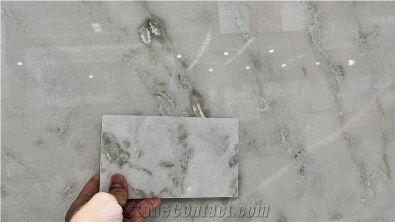 DMD Oyster White Marble Slabs