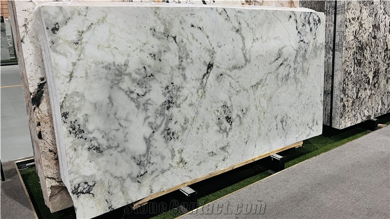 DMD Oyster White Marble Slabs