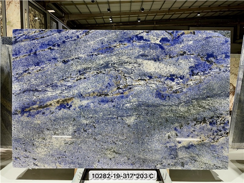 New Bahia Blue Granite Slabs Collection