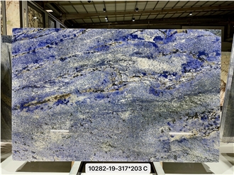 New Bahia Blue Granite Slabs Collection