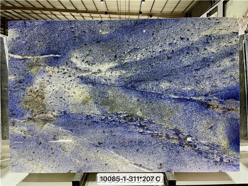 New Bahia Blue Granite Slabs Collection