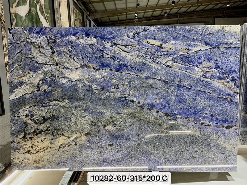 New Bahia Blue Granite Slabs Collection