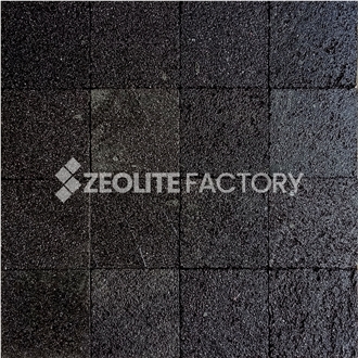10X20cm Black Volcanic Lava Stone Tiles