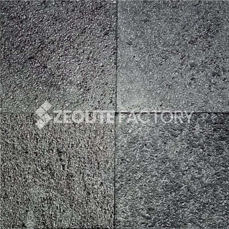 10X20cm Black Volcanic Lava Stone Tiles
