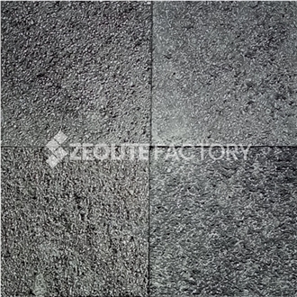 10X20cm Black Volcanic Lava Stone Tiles