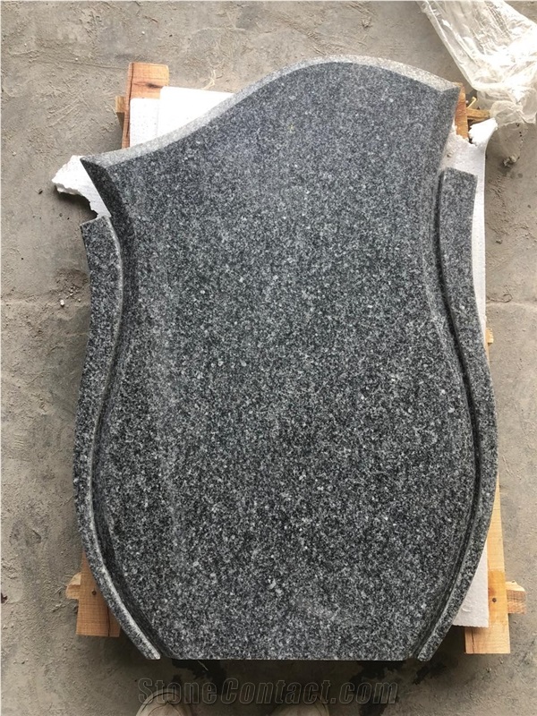 Gray Sherka Granite Headstones