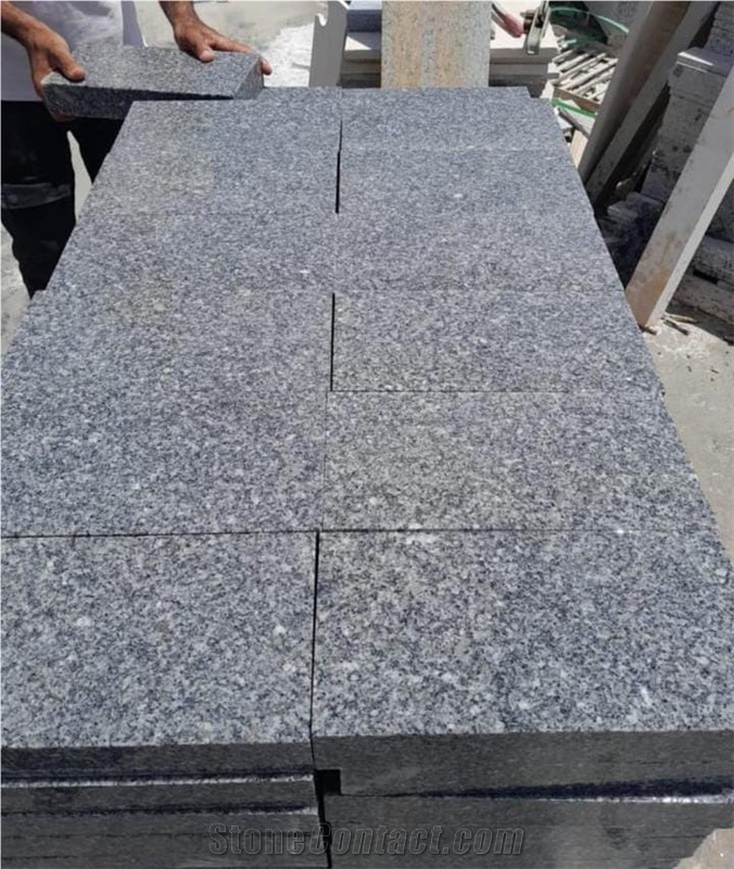Gray Sherka Granite Headstones