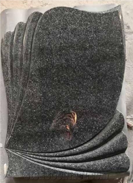 Gray Sherka Granite Headstones