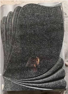 Gray Sherka Granite Headstones