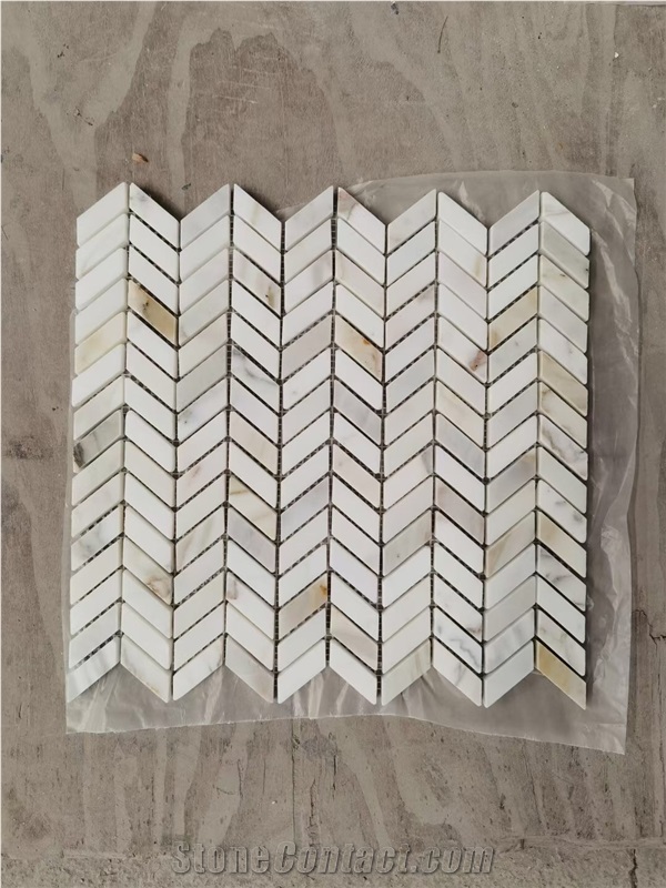 Marble Water-Jet Inlay Mosaic Pattern Flower Design For Bath
