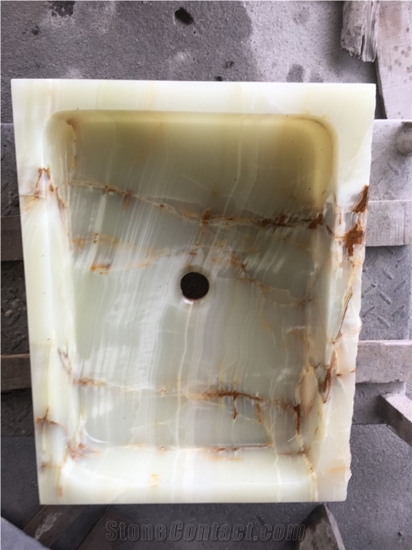 Solid Marble Statuario 3 Counter Sinks For Bathroom Decor