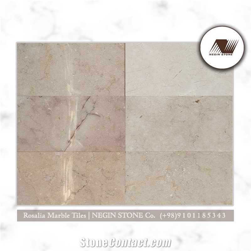 Abadeh Fars Rosalia Pink Marble Tiles