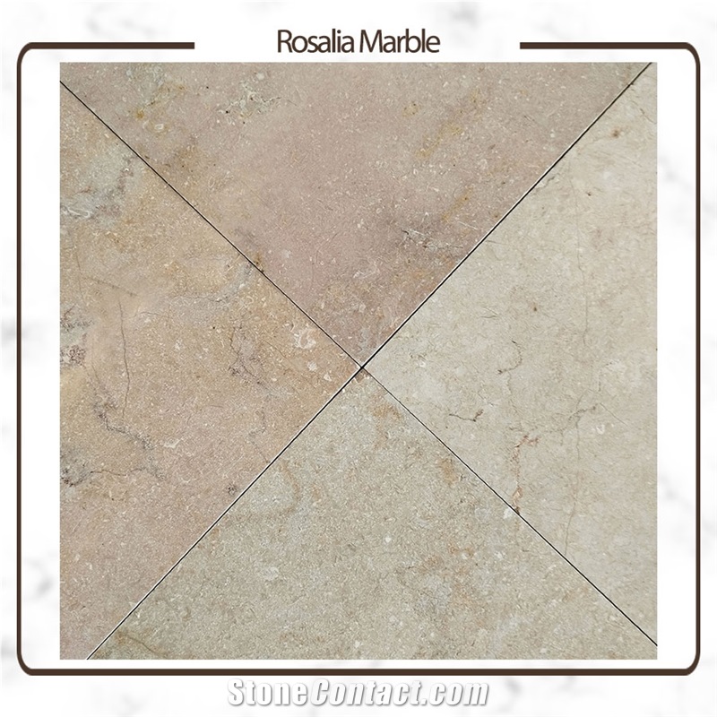 Abadeh Fars Rosalia Pink Marble Tiles