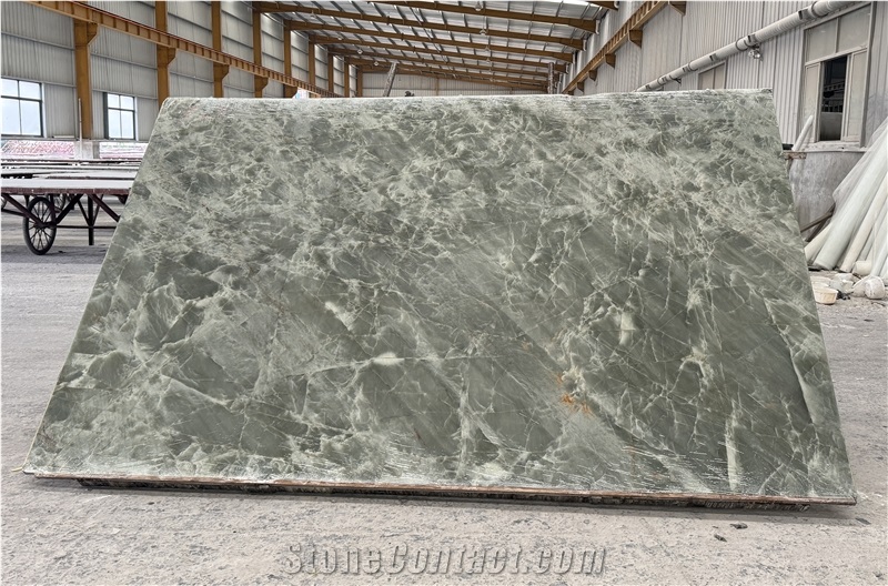 Emerald Green Jade Quartzite Slabs